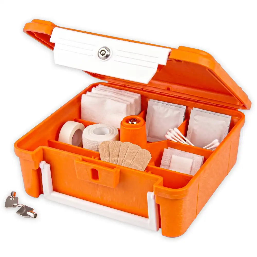 ScriptSafe® 6527MD Secure Divided Core Medical Case w/Lock-Down Feature