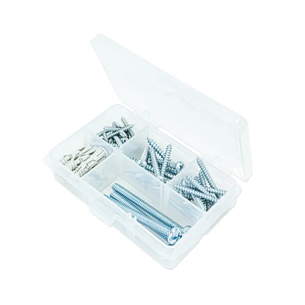 Tuff Tainer® Series 6709TE (T1002) Translucent 4 Compartment Box with Dividers