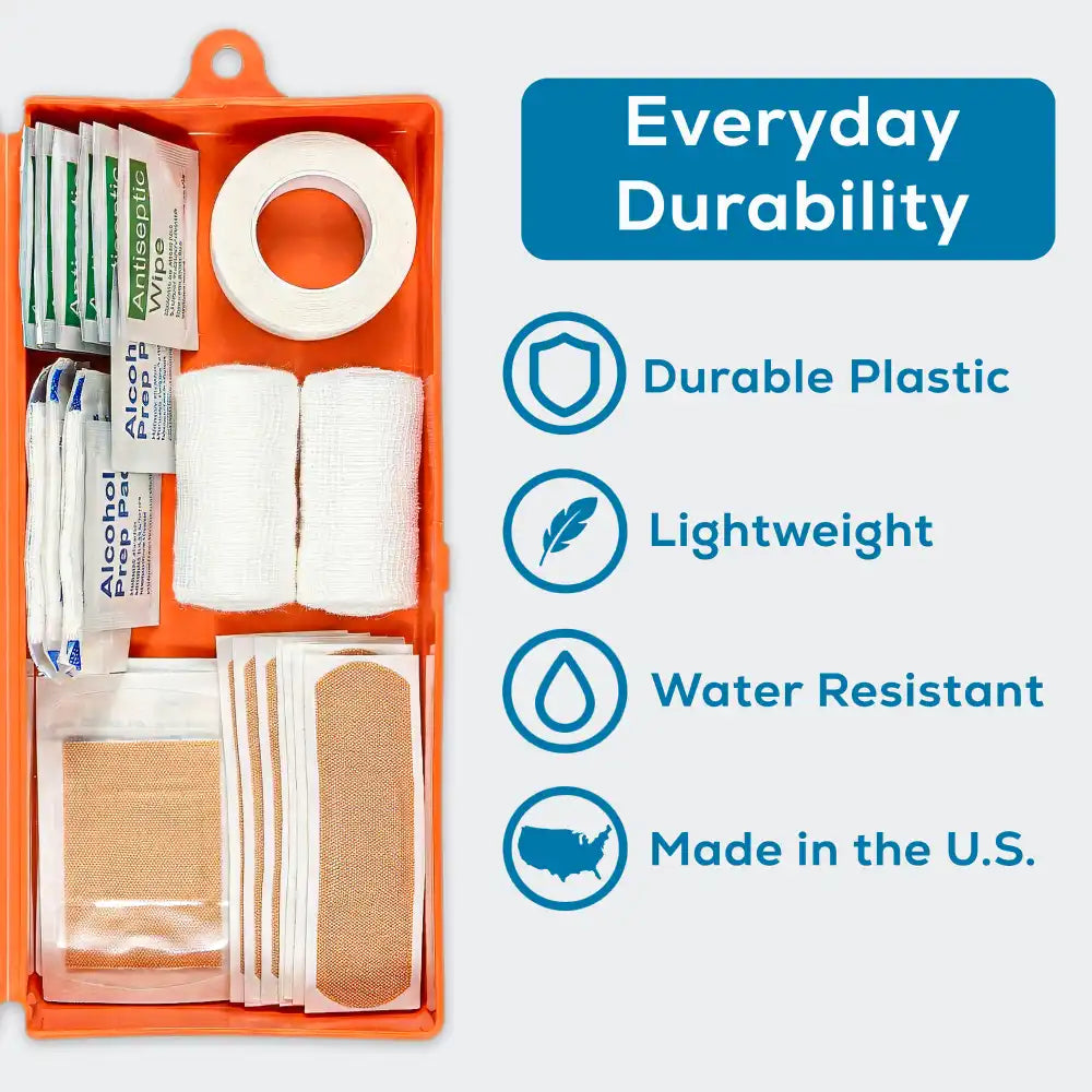 V-Series 6142VB (V301) Opaque Orange 1 Compartment Box