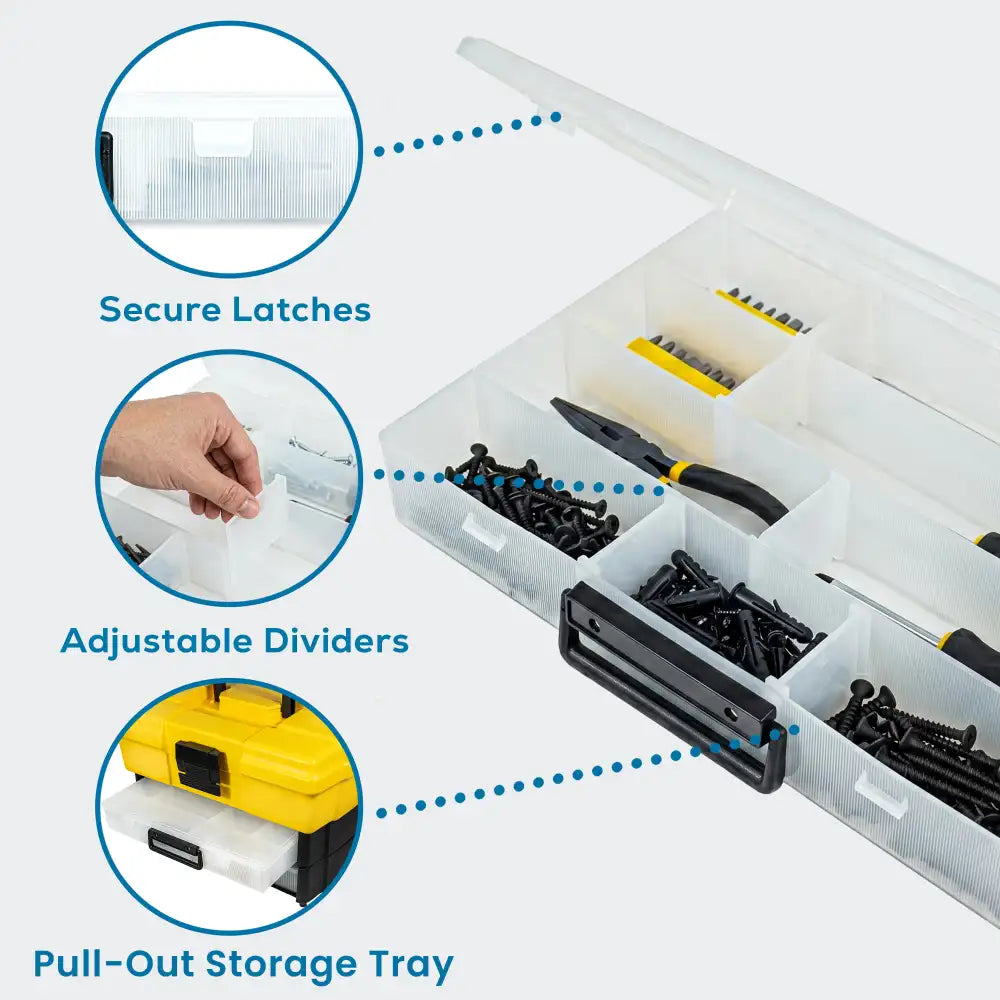 Expandable Building Box 6730HS (13900-2) Includes 2 Trays & IDS™ Boxes