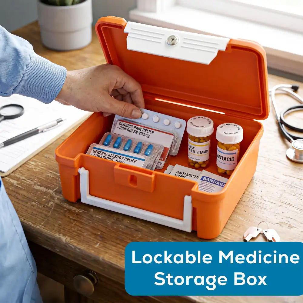 ScriptSafe® 6525MD Secure Open Core Medical Case