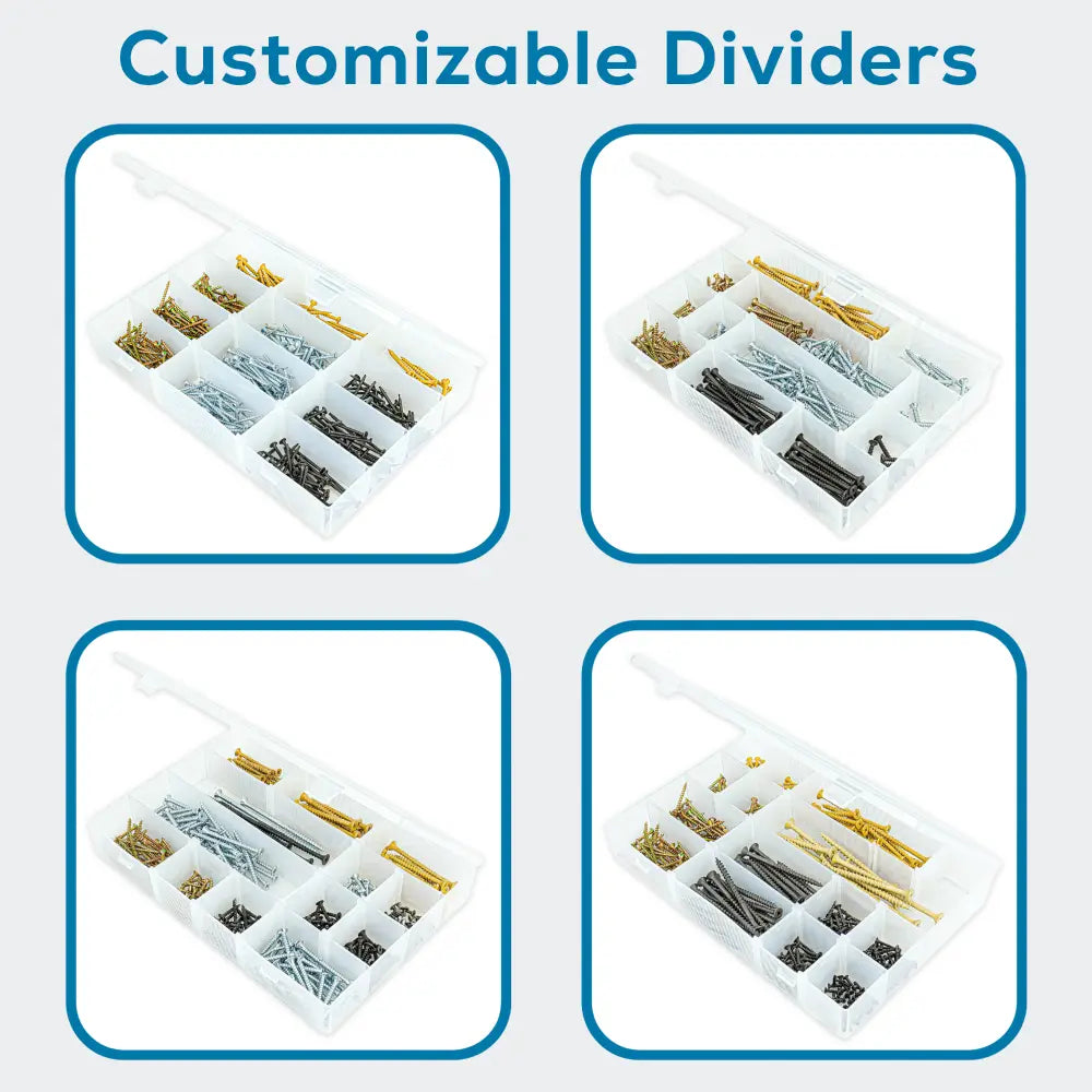 IDS™ Series 6725ID (T900) 4 Compartment Box with 16 IDS Dividers