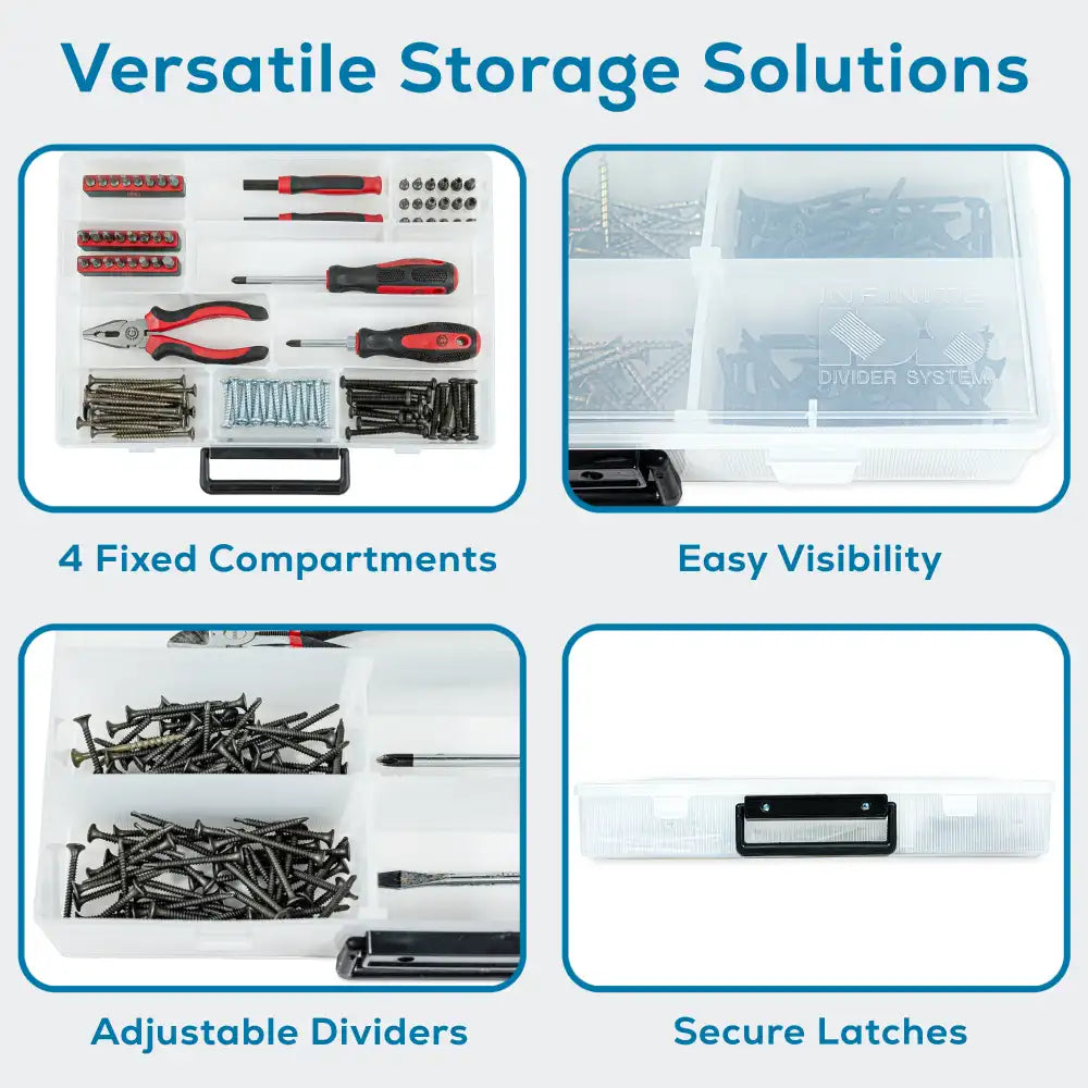 IDS™ Series 6726ID (999-2) 4 Compartment Box with 16 IDS Dividers