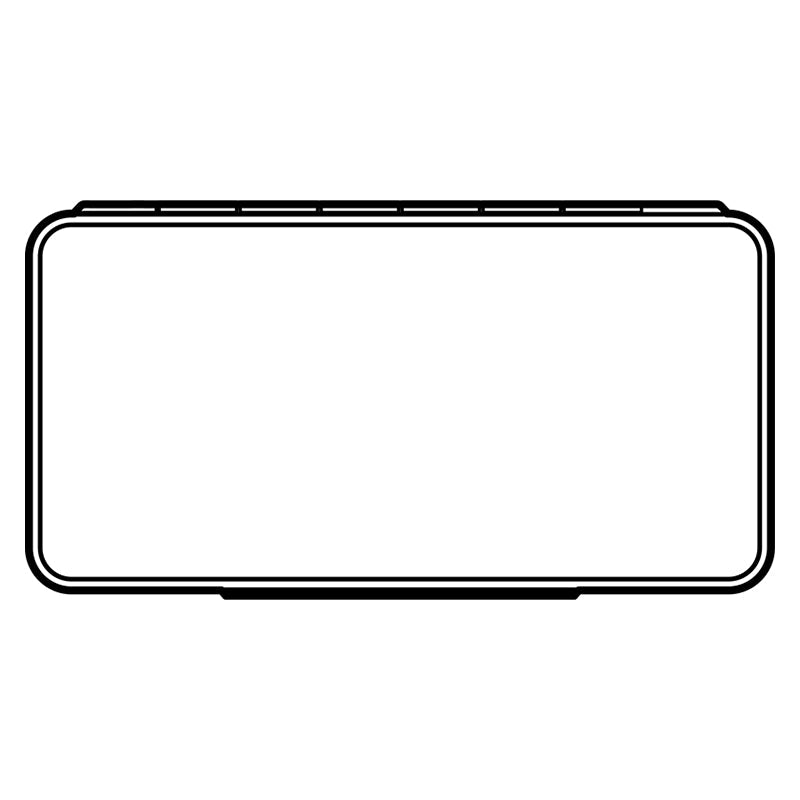 6632CS (A216-SL) Slim Line Open Core Box - from above view