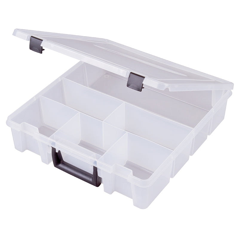 Deep Super Satchel™ 6996TE (T9006) Translucent 6 Compartment Case