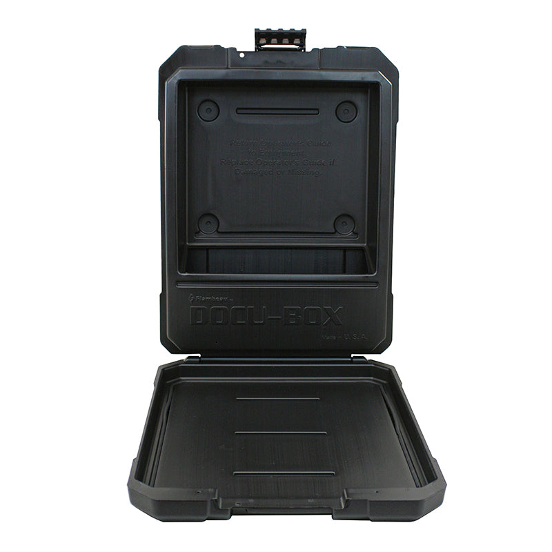 819768AE Bi-Fold Docu-Box Document Case - Open View from Front