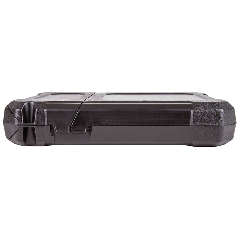 819769AE Tri-Fold Docu-Box Document Case – Side View with Tabs for Opening