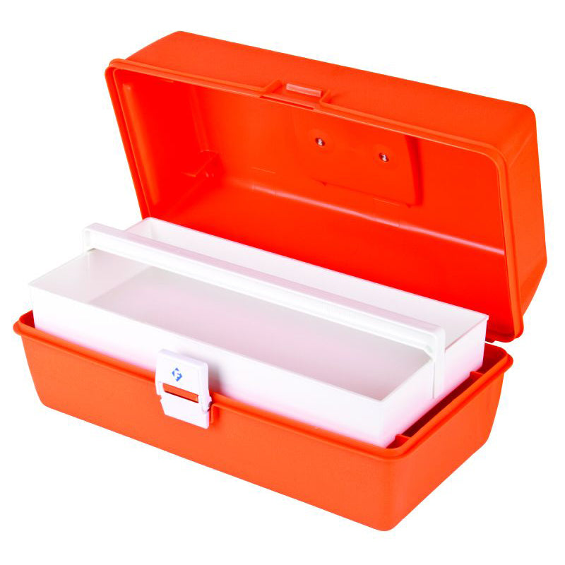 6768PM (PM1702) First Aid Box with Lift-out Tray Open View