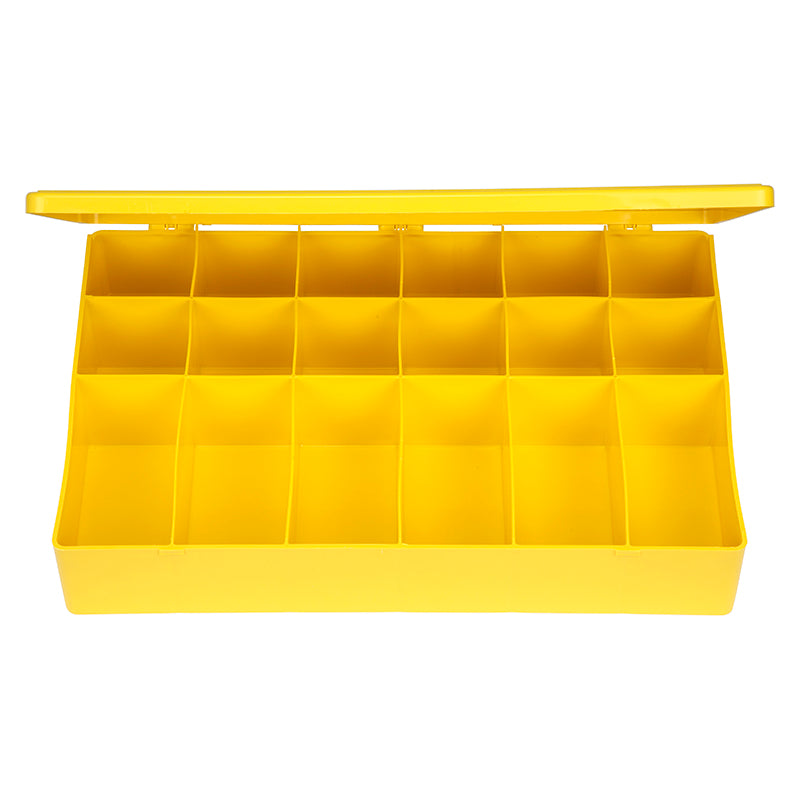 6724TF (M818) M-Series Eighteen Compartment Box Open From Above View