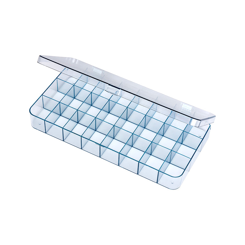 Mighty-Tuff™ Series 6226MT (5129CL) Transparent 24 Compartment Box