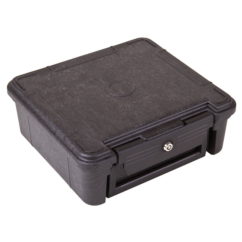 6615LB Secure-Lock Case with One Compartment Core and Short Axle Lockdown Feature – Closed Angled View