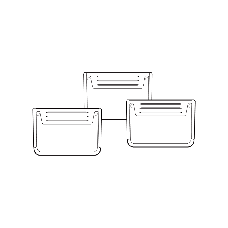 6012DP Dividers for T6004 Tuff Tainer Compartment Box