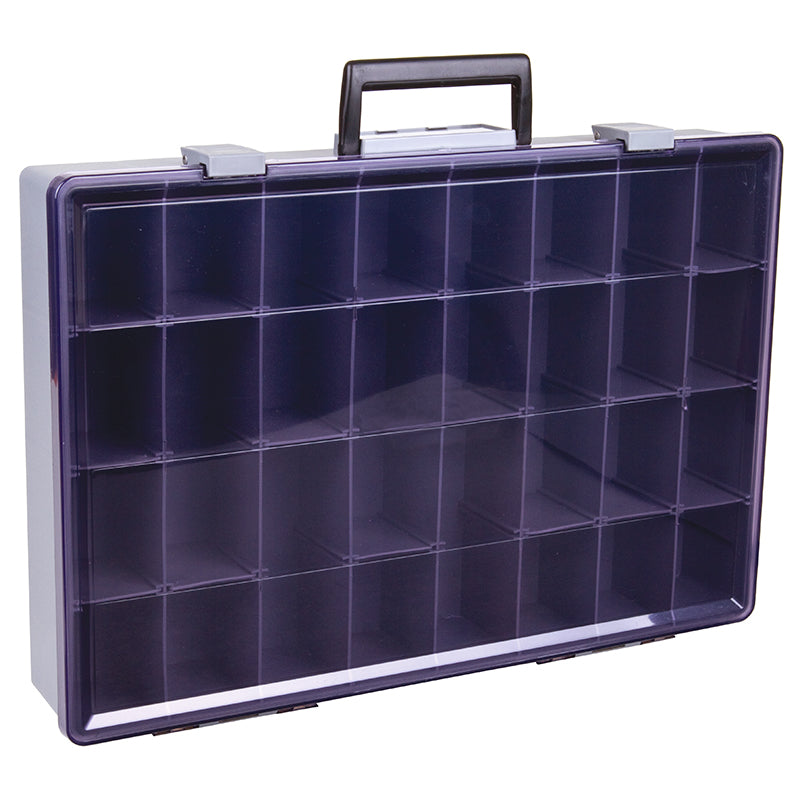 6745AC (1032-2) Large Industrial Satchel Compartment Case Angled Front View