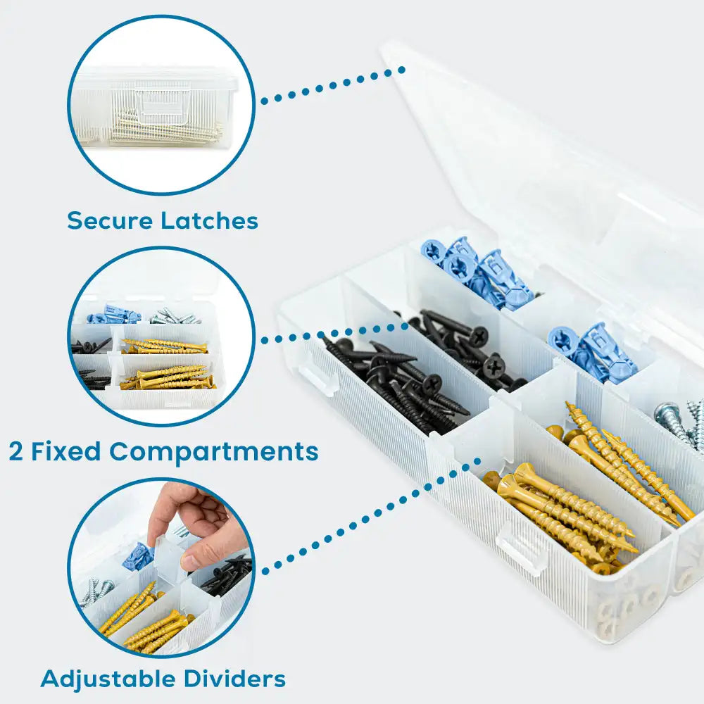 IDS™ Series 6715ID (T300) 3 Compartment Box with 6 IDS Dividers