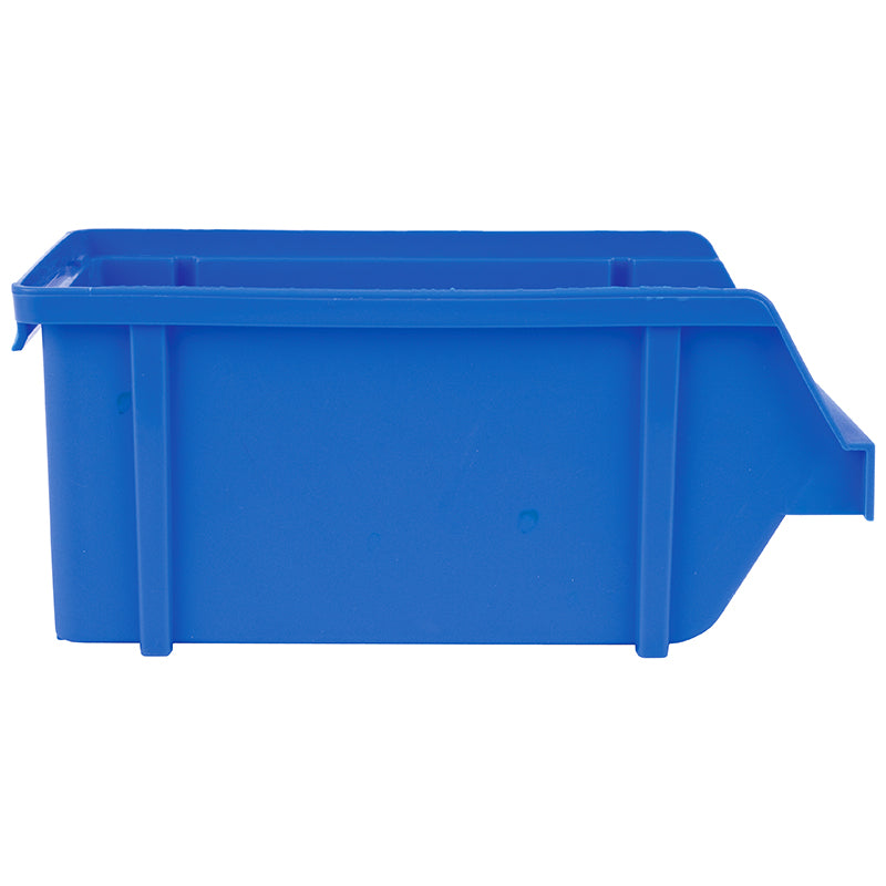 6796BB (240B) Blue Storage Bin - Side View