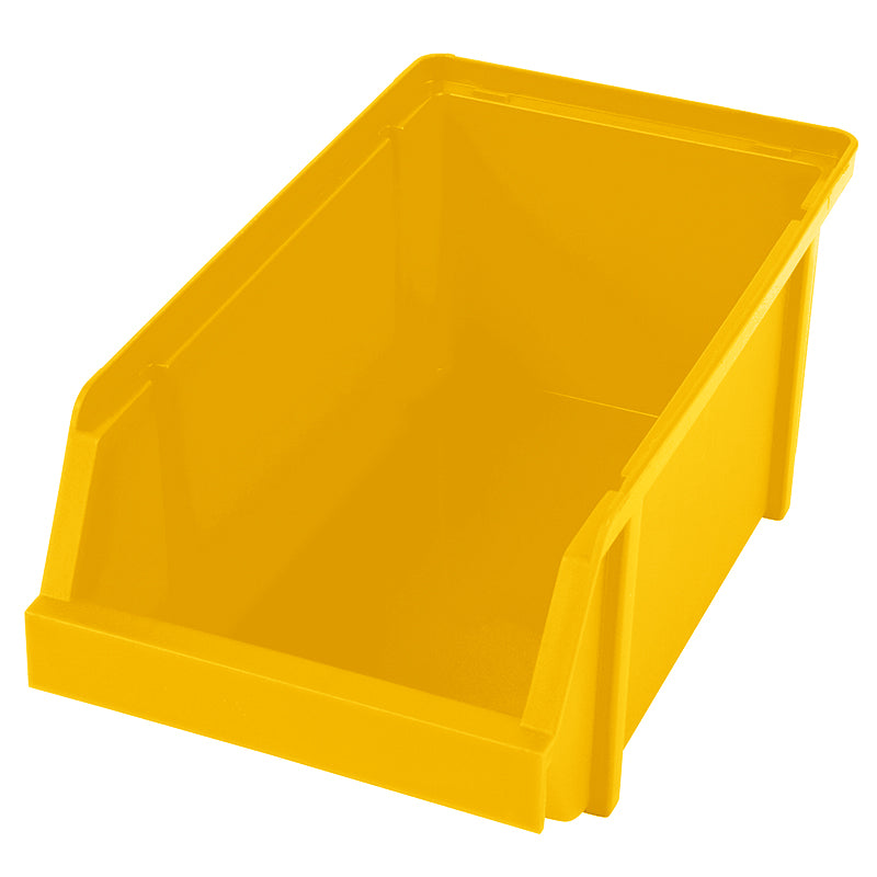 6796YB (240Y) Yellow Storage Bin - Angled Front View