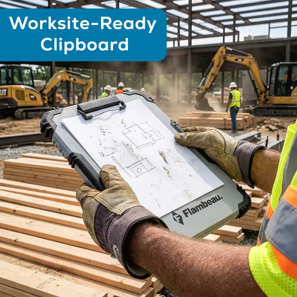 Contractor Clipboard 6535TH Provides a Work Space & Organization