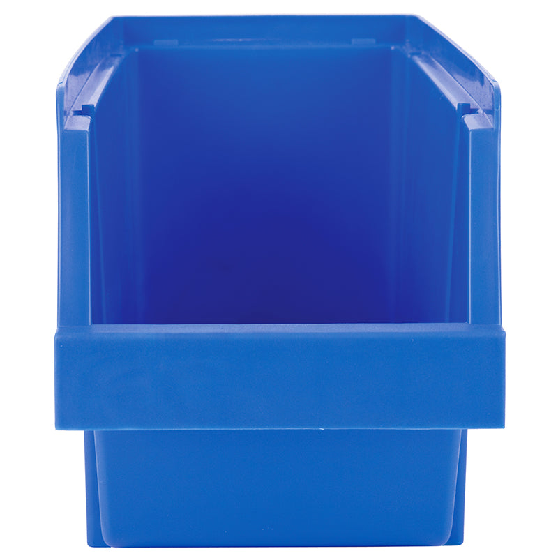 6797BB (480B) Blue Storage Bin - Front View