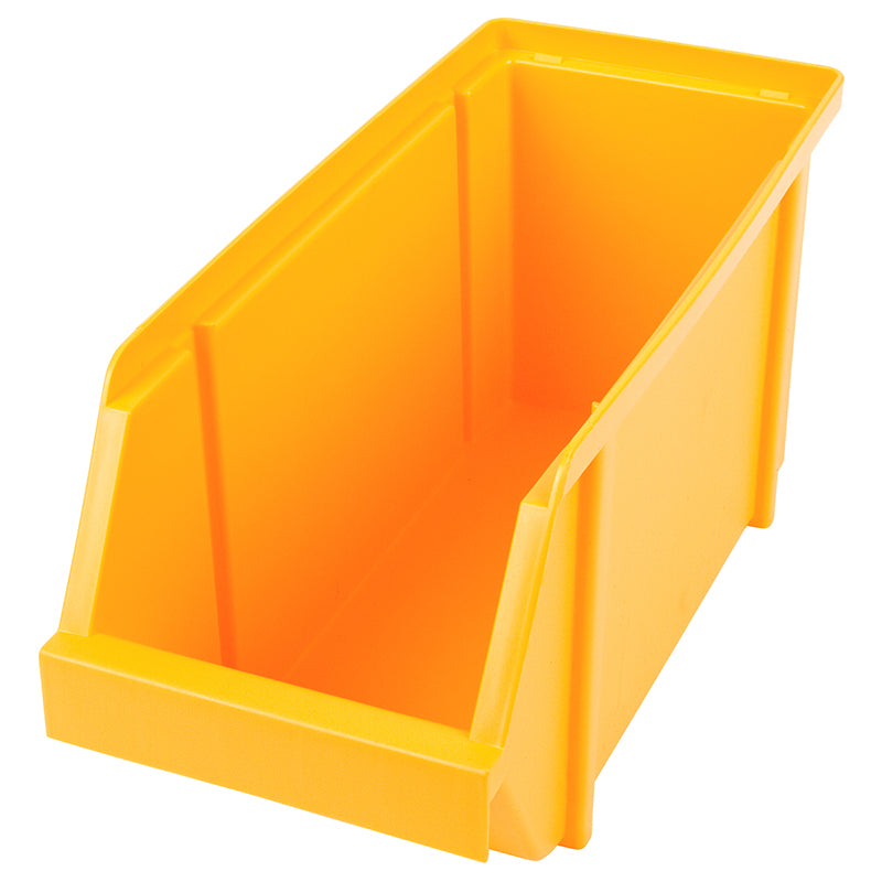 6797YB (480Y) Yellow Storage Bin - Angled Front View