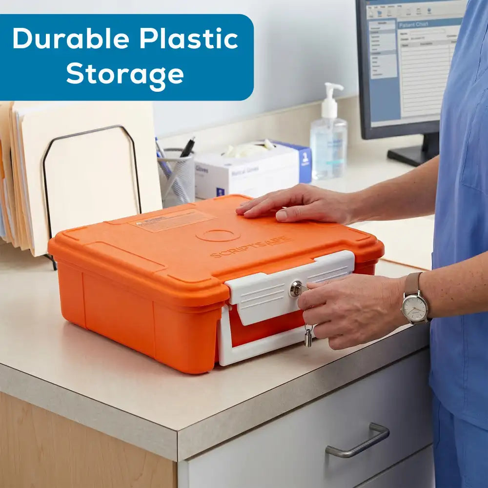 ScriptSafe® 6526MD Secure Open Core Medical Case w/Lock-Down Feature