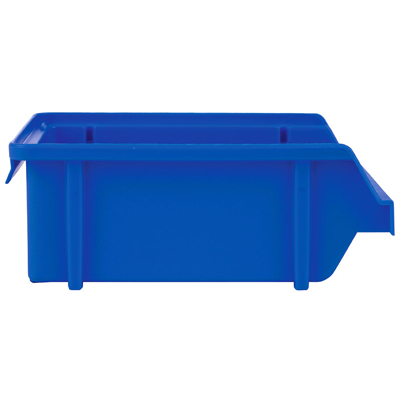 6794BB (60B) Blue Storage Bin - Side View