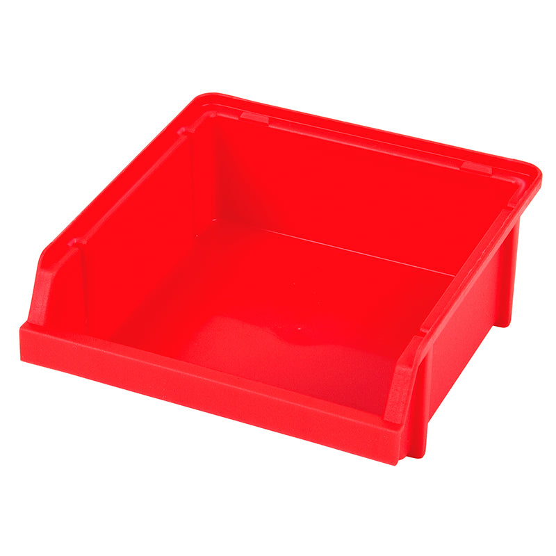 6794RB (60R) Red Storage Bin - Angled Front View