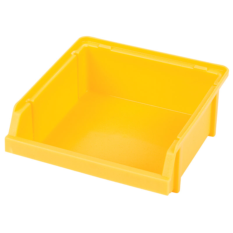 6794YB (60Y) Yellow Storage Bin - Angled Front View