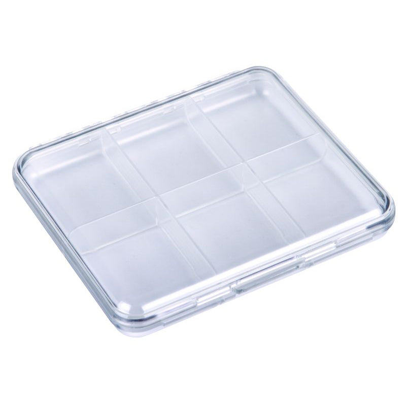 6643CB (A311-SL) Slim Line 6 Compartment Box - closed view