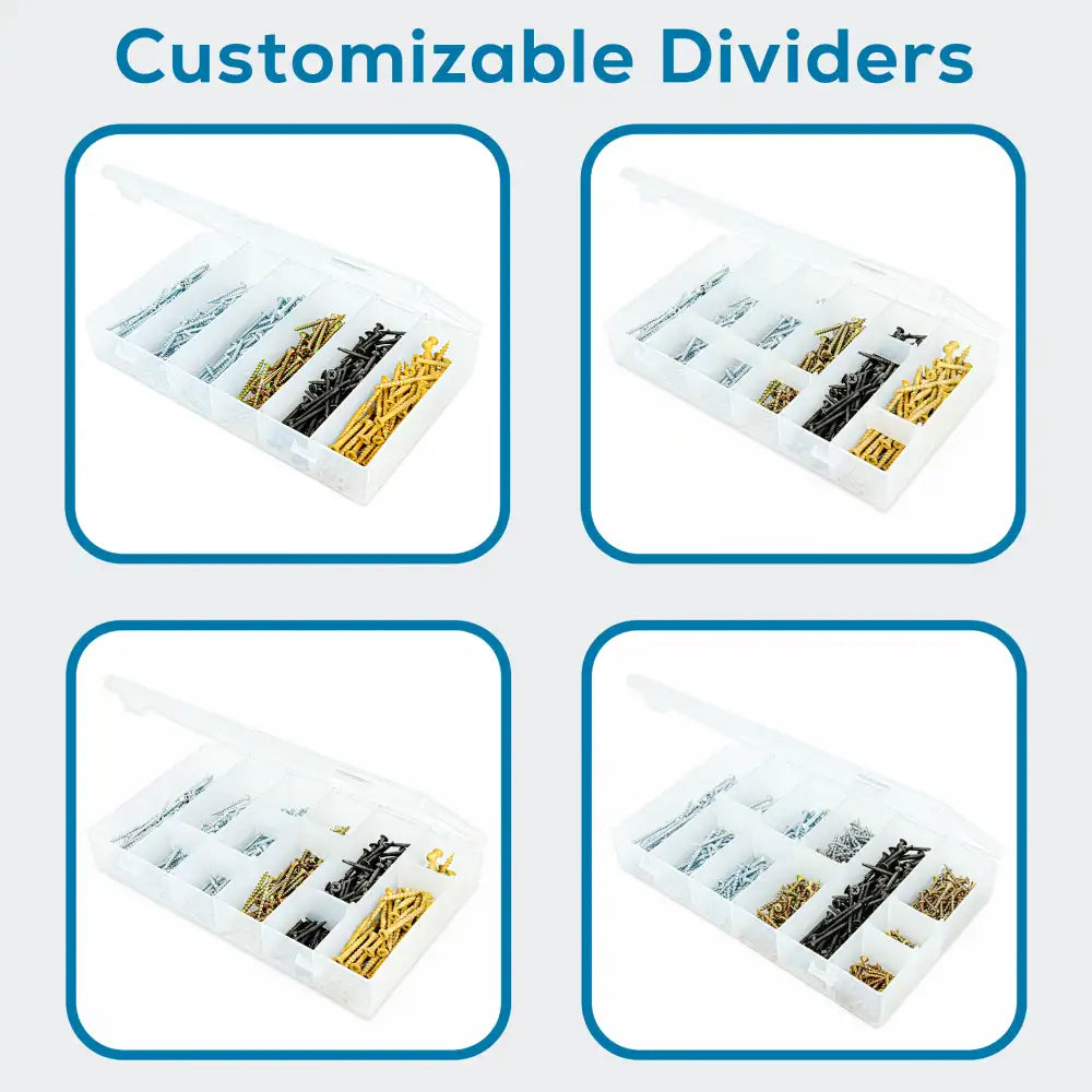 IDS™ Series 6719ID (T600) 6 Compartment Box with 10 IDS Dividers