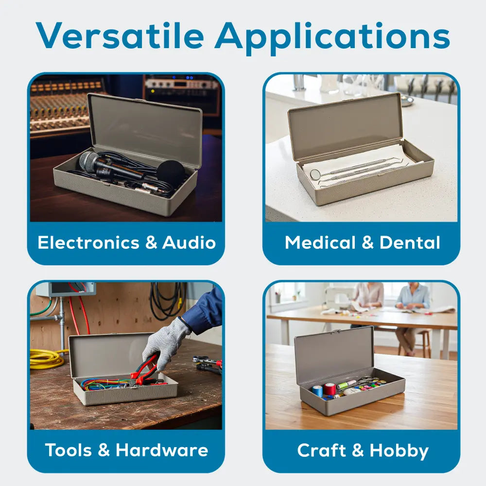 V-Series 6650VC (V301PT) Opaque Taupe 1 Compartment Box