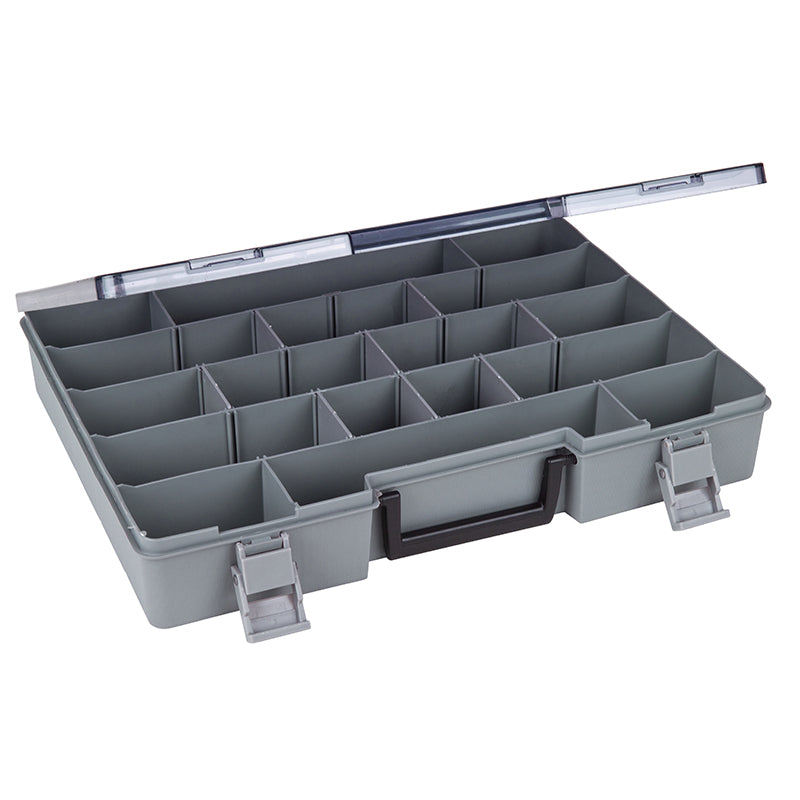 6770PA (724-2) Small Industrial Satchel Compartment Case showing angled open view