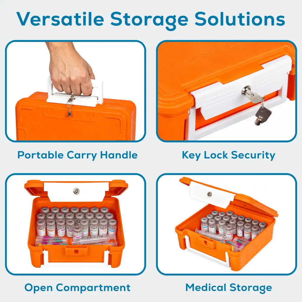 ScriptSafe® 6525MD Secure Open Core Medical Case