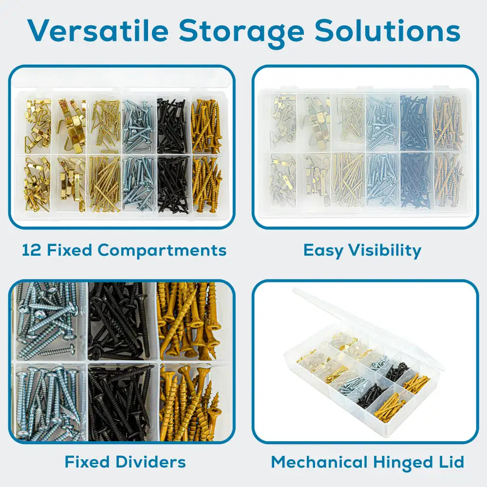 T-Series 6708TE (T602) Translucent 12 Compartment Box