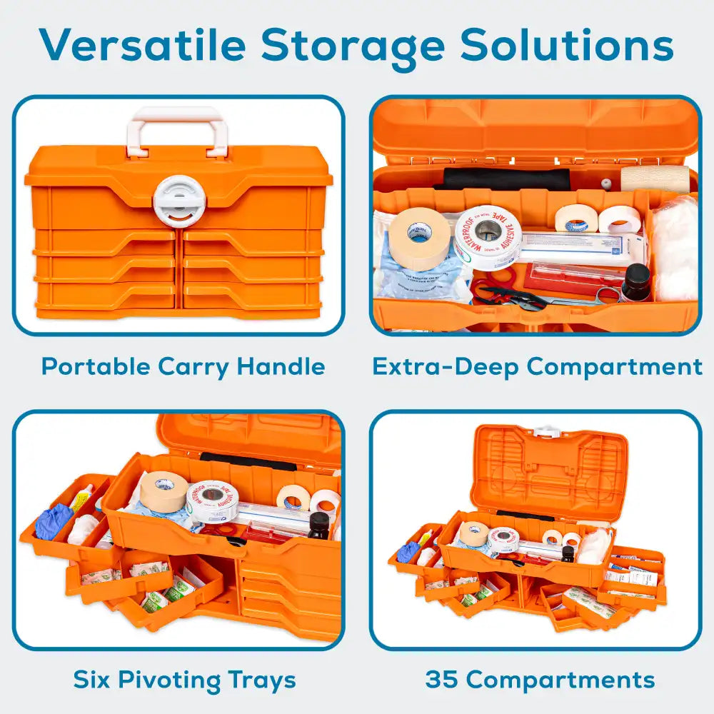 NextMed™ 6799PM (PM8200) 6 Tray First Aid Medical Case