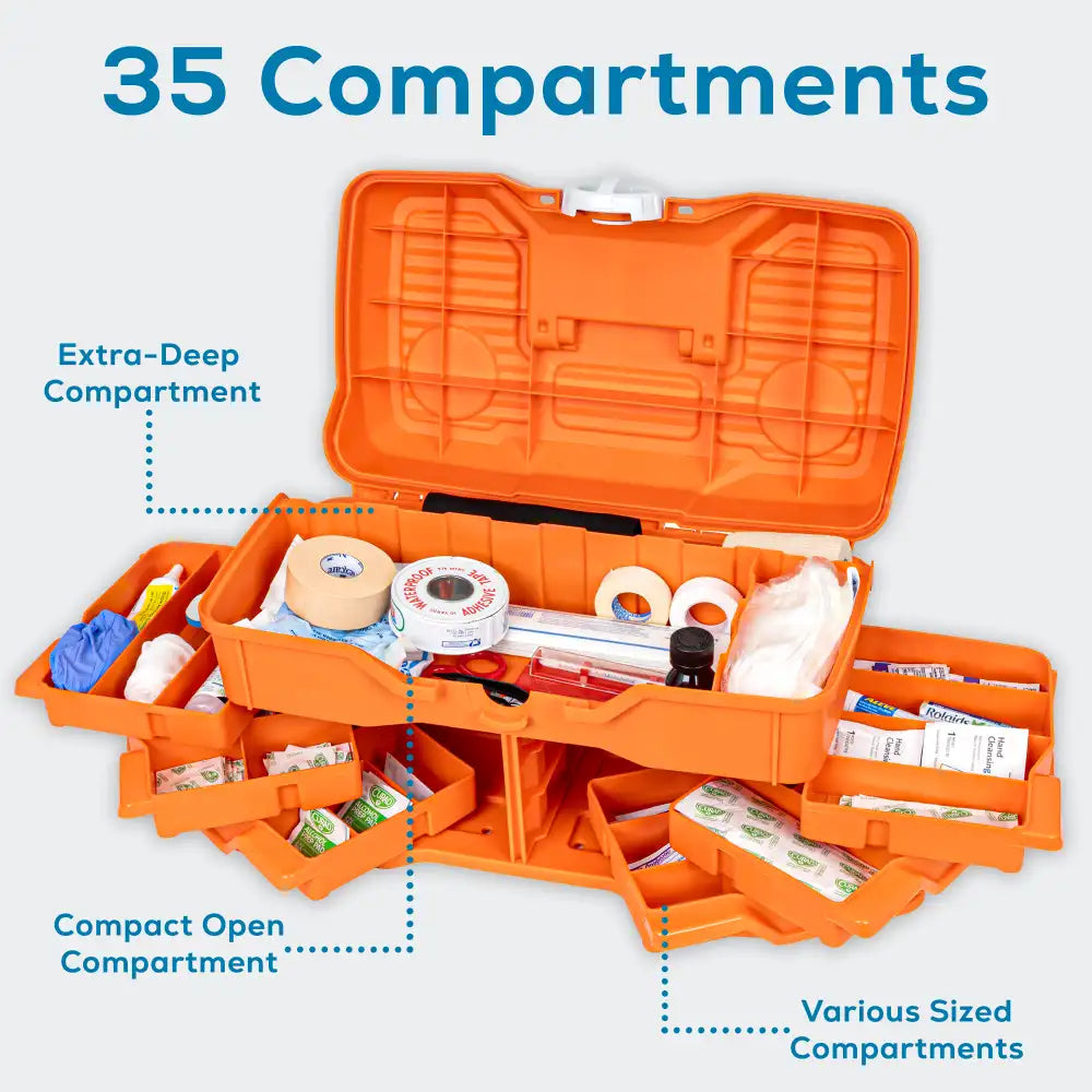 NextMed™ 6799PM (PM8200) 6 Tray First Aid Medical Case