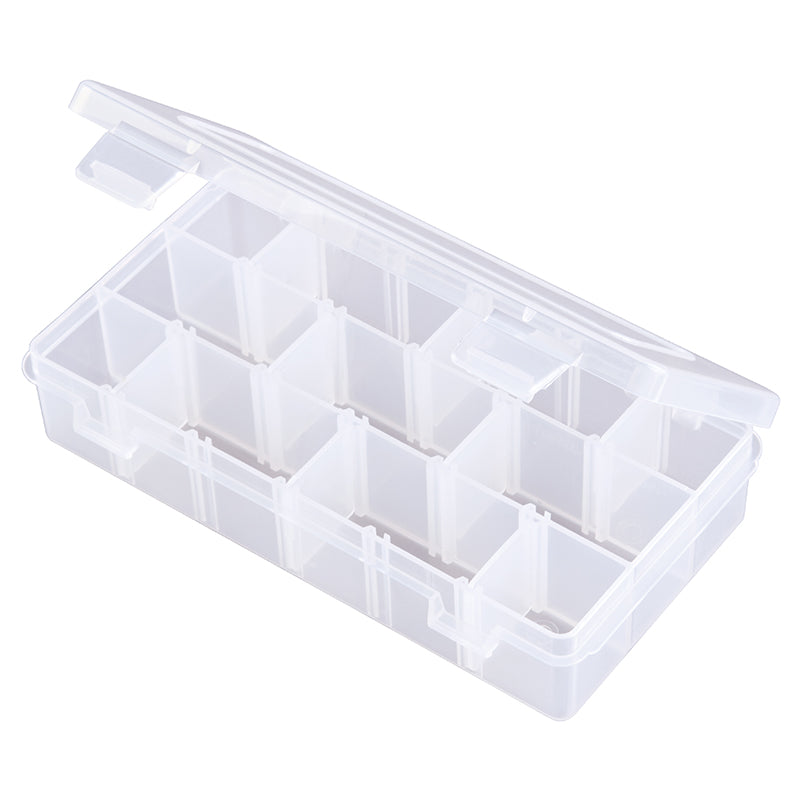 6703TW (T2008) Eco Friendly, Biodegradable Tuff Tainer Compartment Box – Open View