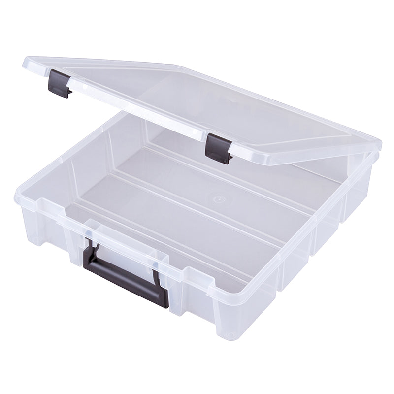 6991TE (T9001) Deep Super Satchel Compartment Case - Open core, open view