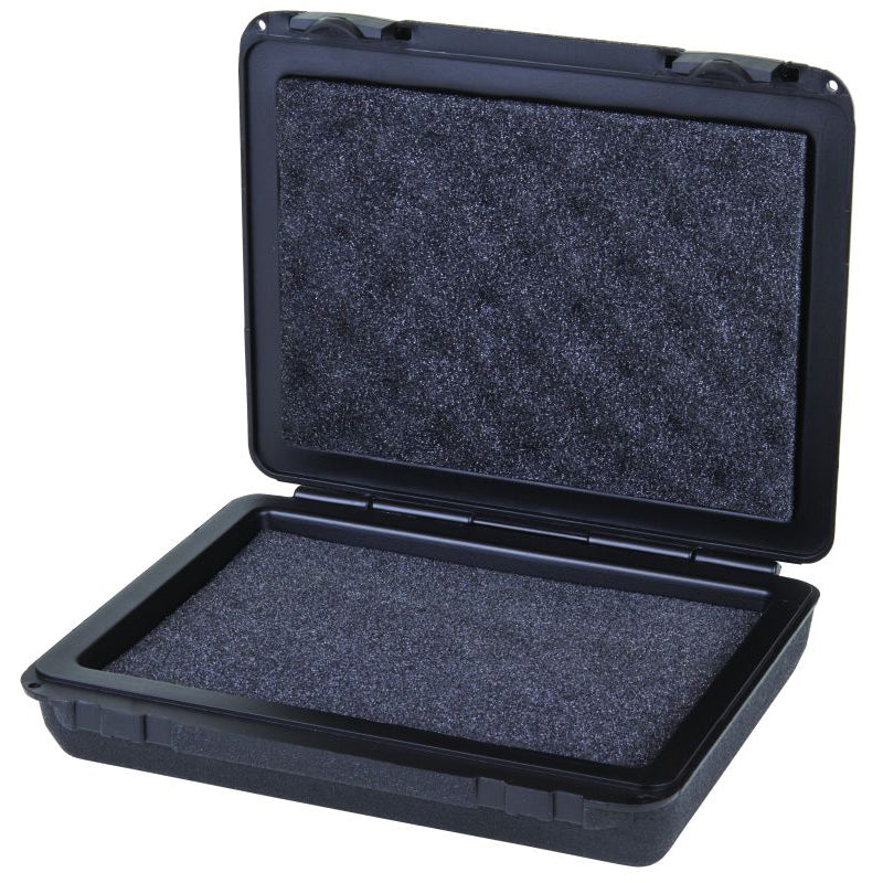 50250F Infinity 12 (FQ 2.5) Integral Hinge Case with Foam Interior – Open View