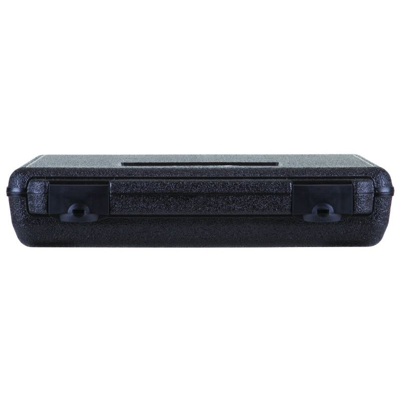 50250F Infinity 12 (FQ 2.5) Integral Hinge Case with Foam Interior – Front View Showing Latch Area