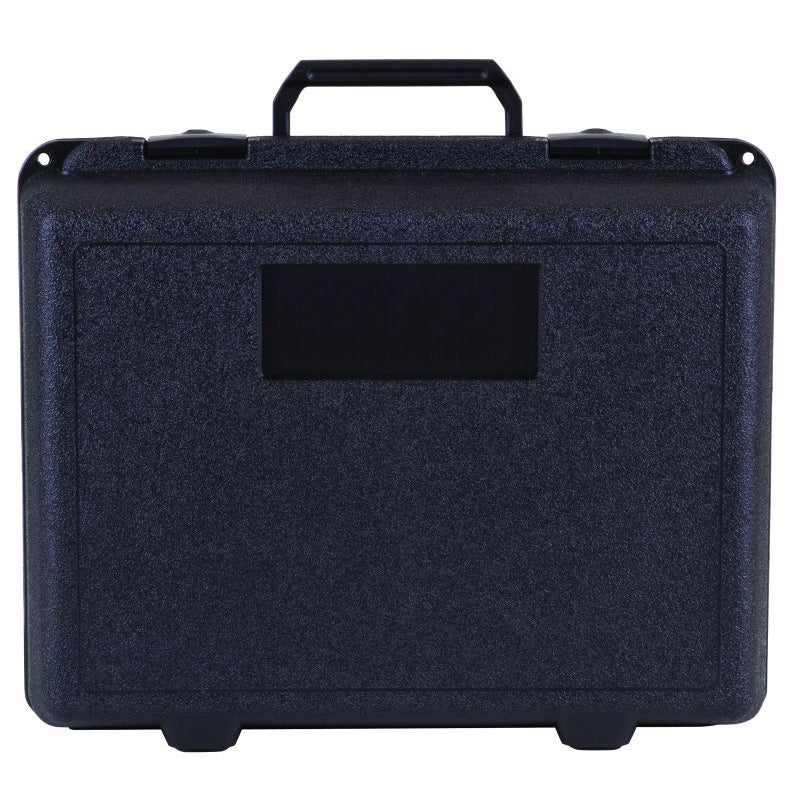 50350 Infinity 14 (FV 5) Integral Hinge Case – Closed Front View Showing Label Area and Lock Tabs