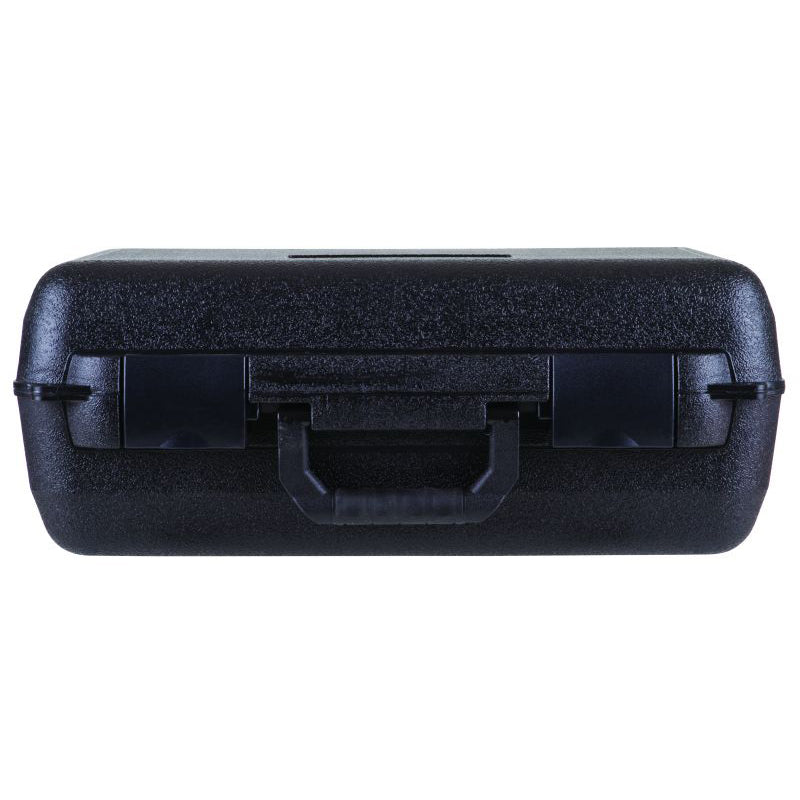 50430 Infinity 17 (FW 6.5) Integral Hinge Case – Front View Showing Handle and Latch Area