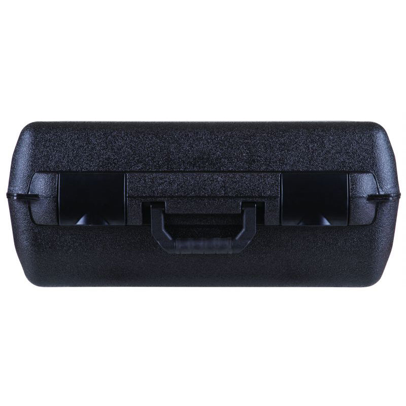 50500F Infinity 20 (FX 8.5) Pin Hinge Case with Foam Interior – Front View Showing Handle and Latch Area