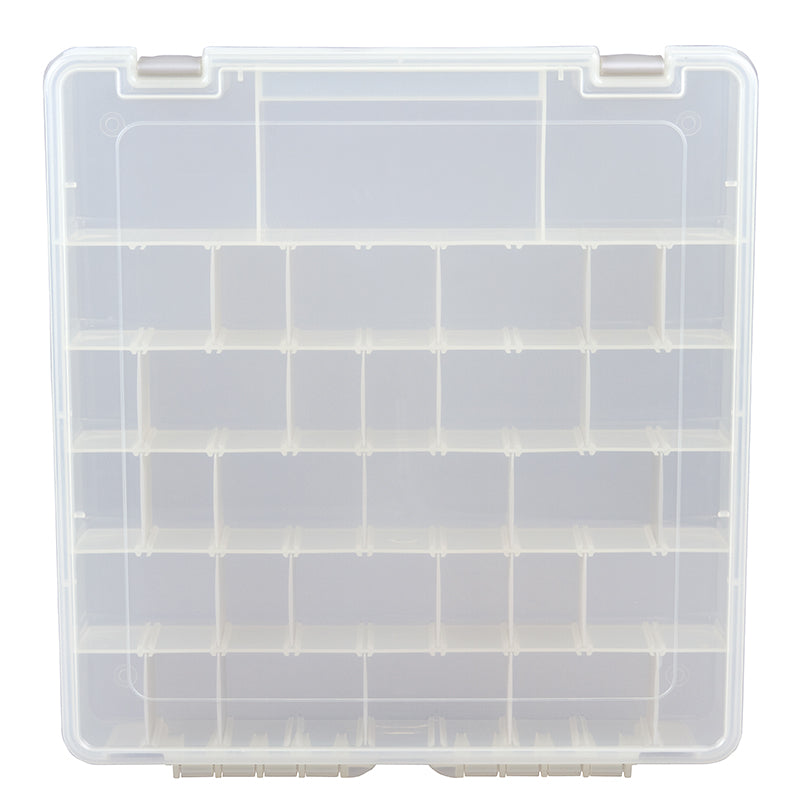 6999TE (T9101AT) Slim Super Satchel 8 Fixed Compartment Case with Removable Anti-Tarnish Dividers – Top View