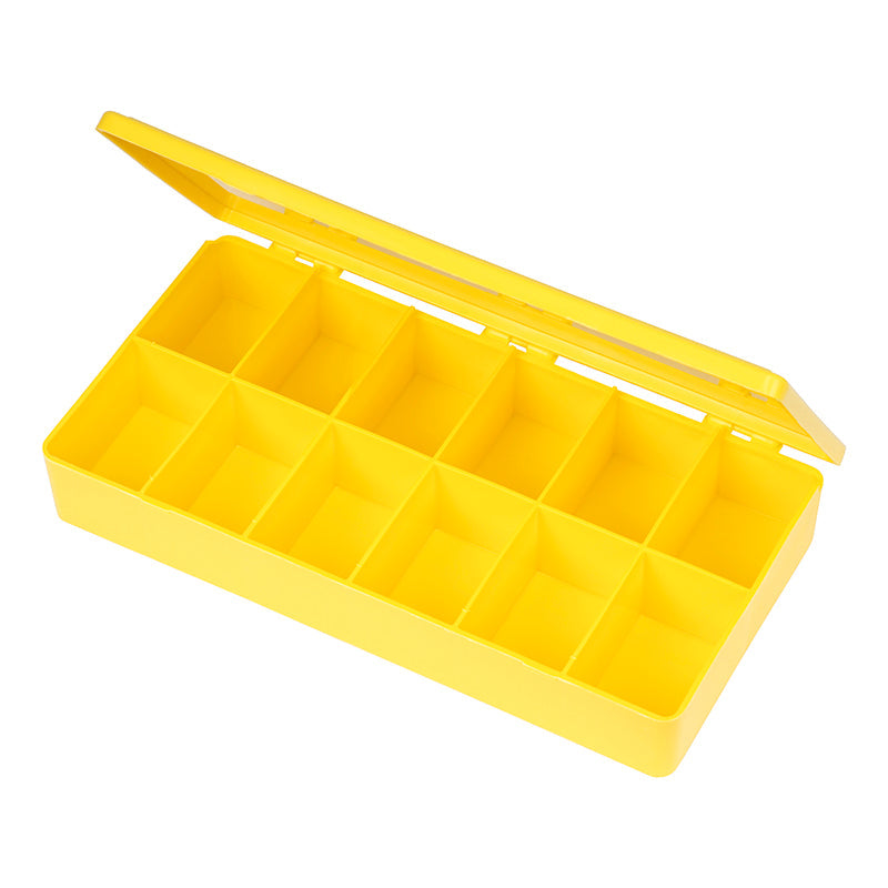 6696TF (M208) M-Series Twelve Compartment Box Open Angled View