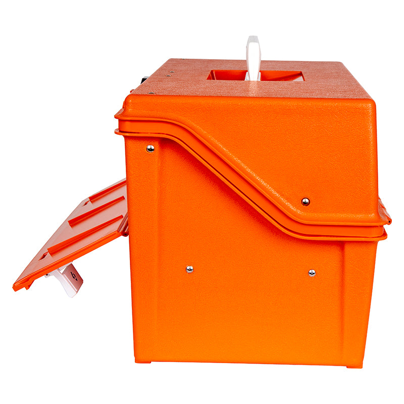 Medical Trauma Drug Kit 6677PM (PM2273) Closed from Side with Drop-front Panel Down