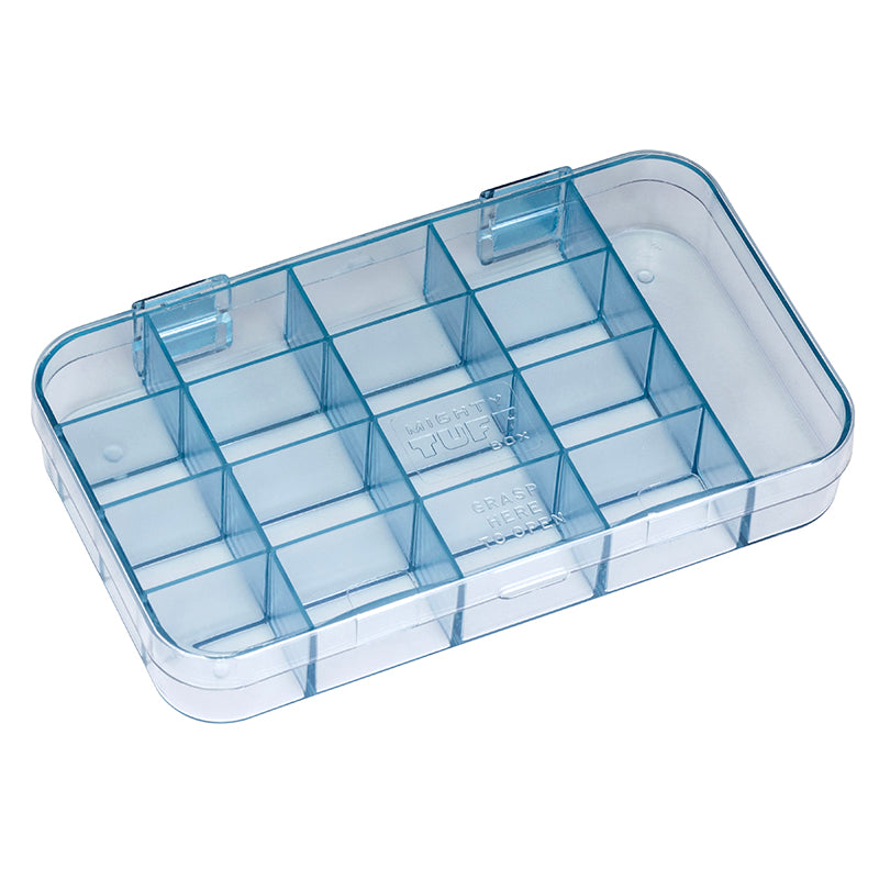 6220MT (5126CL) Mighty-Tuff Series Seventeen Compartment Box Closed Angled View