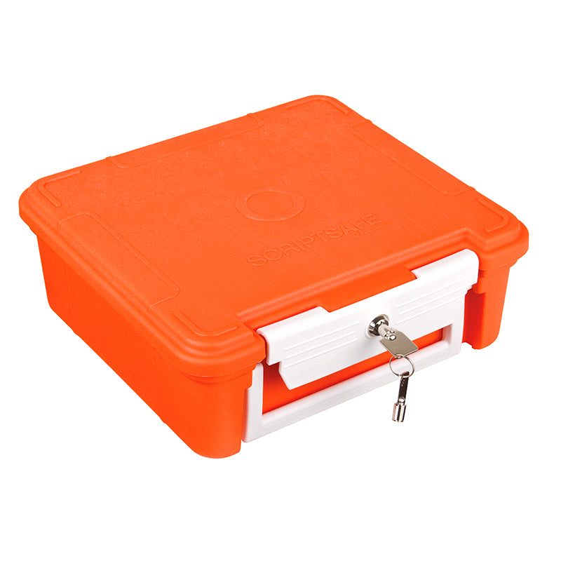 6525MD ScriptSafe Lockable Medicine Storage Case Closed View