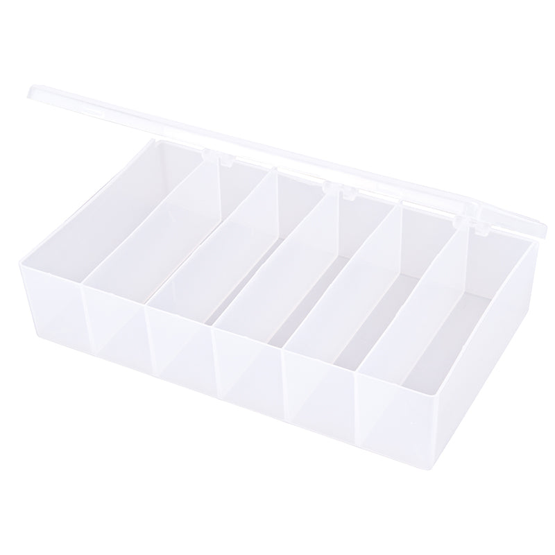 6711DB (T606D) T-Series Deep six compartment box - open