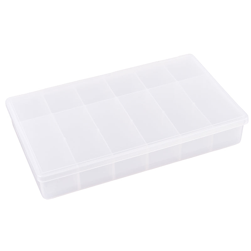 6712TE (T612) T-Series twelve varied compartment box - closed