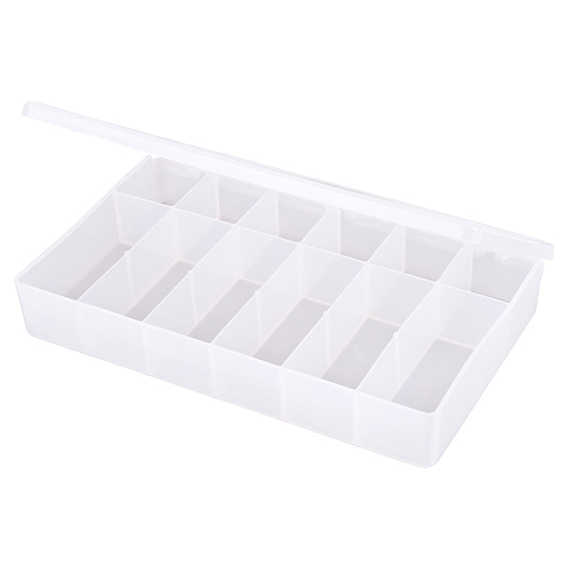 6712TE (T612) T-Series twelve varied compartment box - open